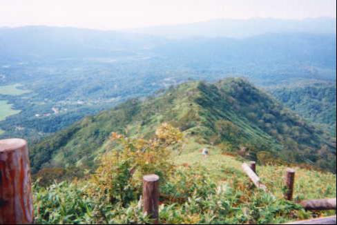 842尾根より